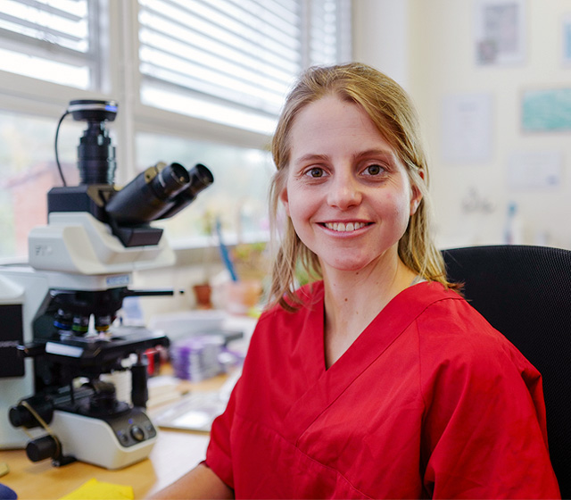 Porträtfoto Dr. med. vet. Bettina Lanfranchi